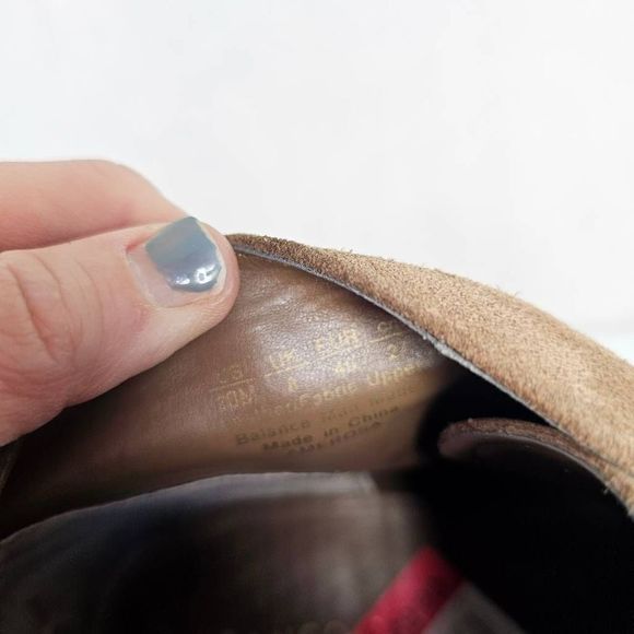 Franco Sarto Amerosa Wedge Ankle Booties Tan 10 - Picture 8 of 10